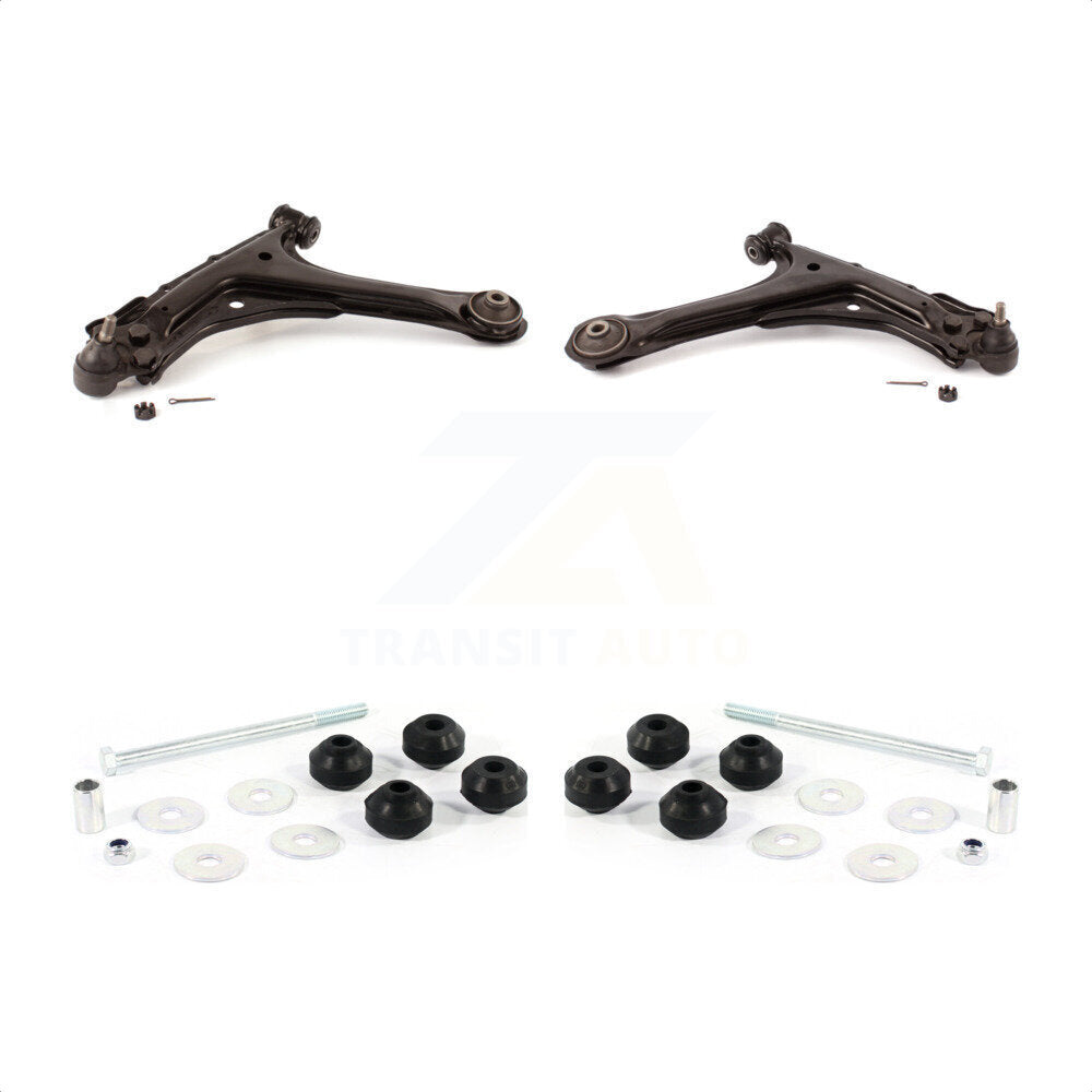 Front Suspension Control Arm And Ball Joint Assembly Stabilizer Bar Link Kit For 1995-2005 Chevrolet Cavalier Pontiac Sunfire With FE1 KTR-103075
