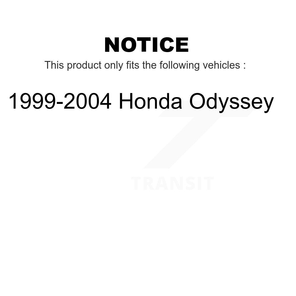Front Suspension Control Arm And Ball Joint Assembly Stabilizer Bar Link Kit For 1999-2004 Honda Odyssey KTR-100086