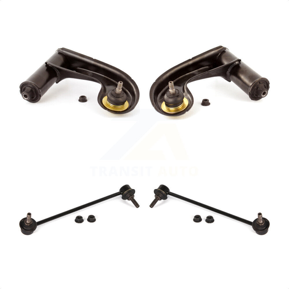 Front Suspension Control Arm And Ball Joint Assembly Stabilizer Bar Link Kit For 2003 Mercedes-Benz CLK55 AMG Without Sport KTR-100051