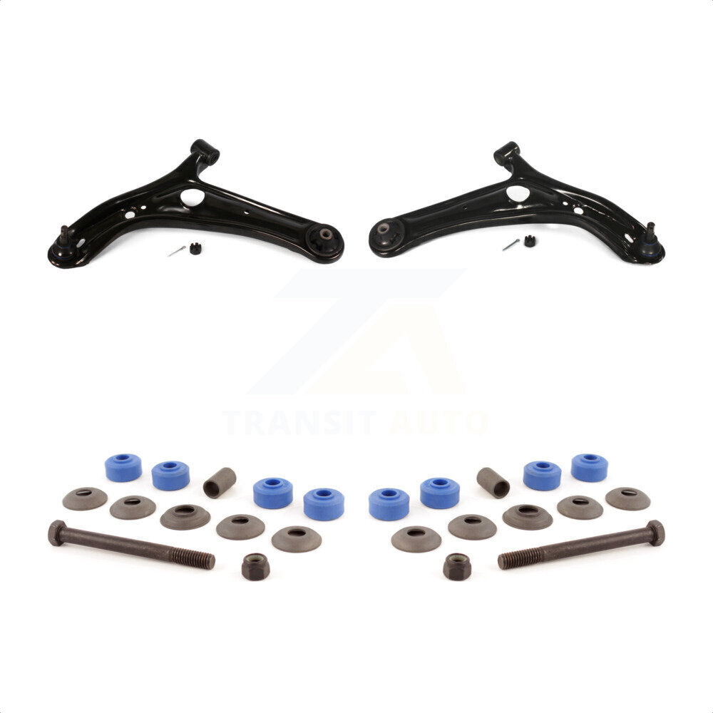 Front Suspension Control Arm And Ball Joint Assembly Stabilizer Bar Link Kit For 2004-2005 Toyota Echo KTR-100199