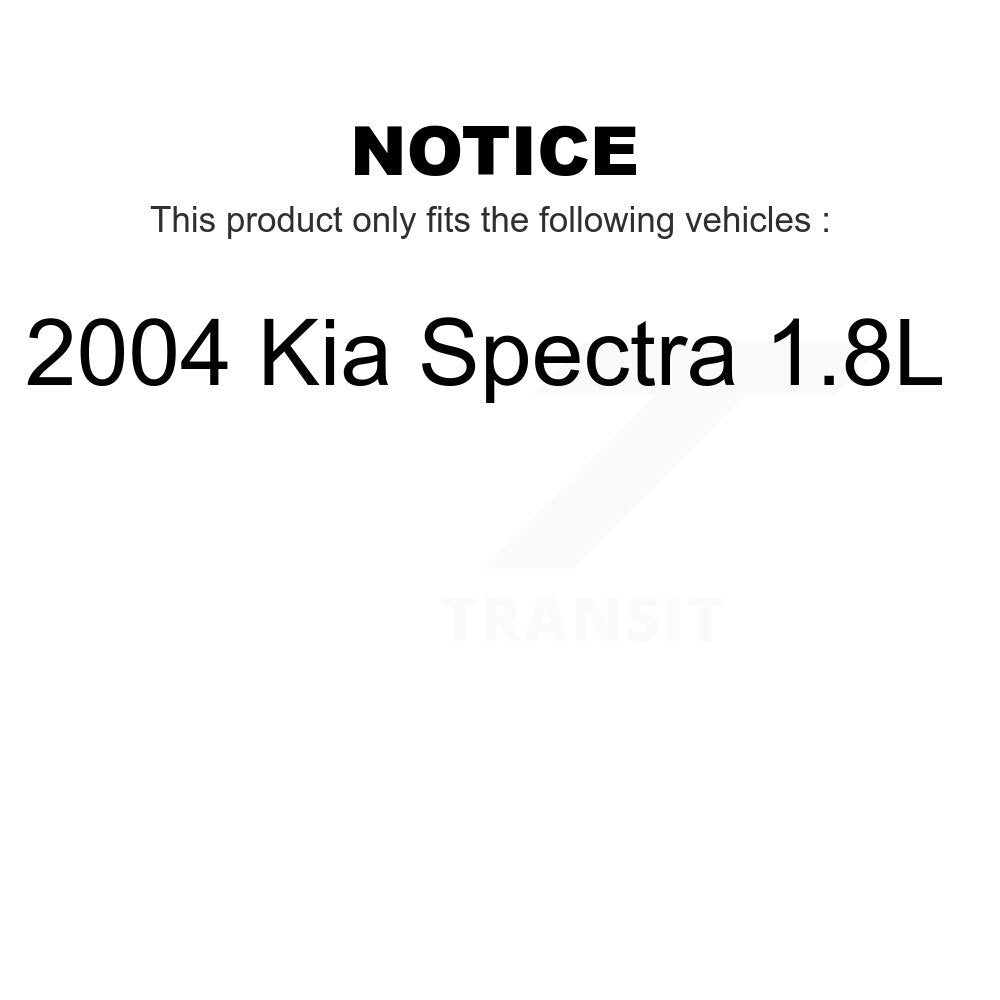 Front Suspension Control Arm And Ball Joint Assembly Stabilizer Bar Link Kit For 2004 Kia Spectra 1.8L KTR-100220
