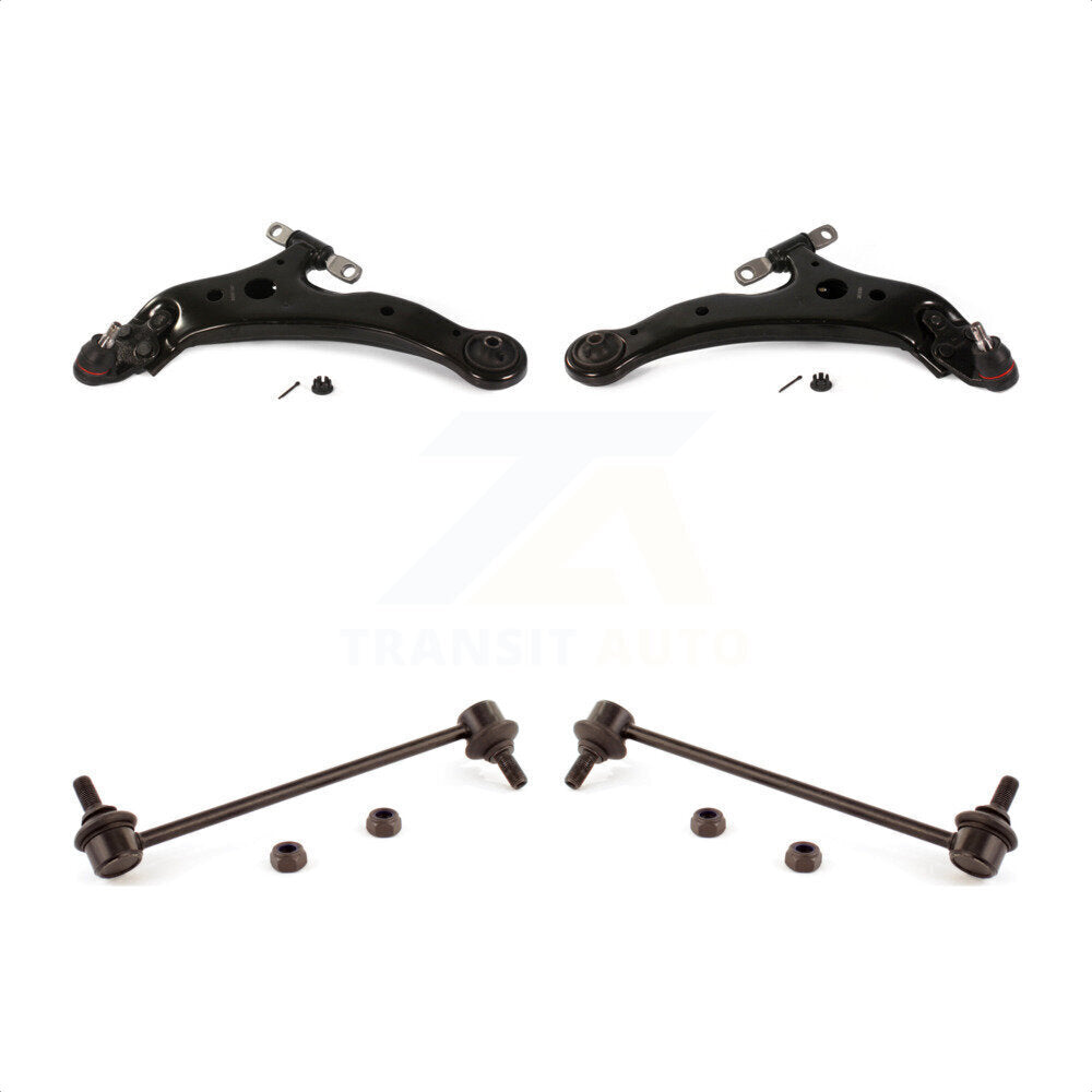 Front Suspension Control Arm And Ball Joint Assembly Stabilizer Bar Link Kit For 2005-2012 Toyota Avalon KTR-101630