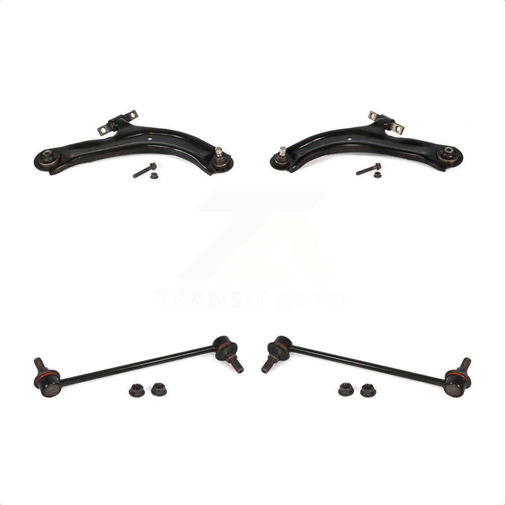 Front Suspension Control Arm And Ball Joint Assembly Stabilizer Bar Link Kit For 2007-2012 Nissan Sentra KTR-100097
