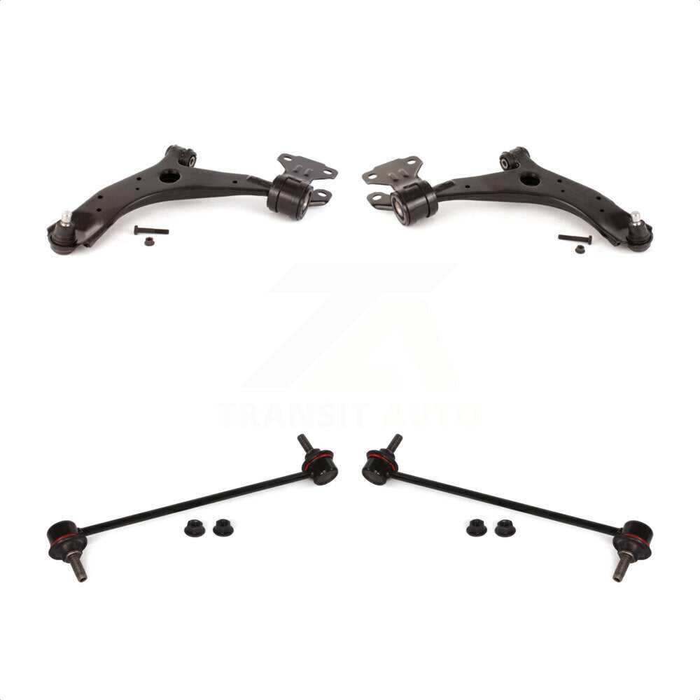 Front Suspension Control Arm And Ball Joint Assembly Stabilizer Bar Link Kit For 2010-2013 Mazda 3 Sport KTR-100138