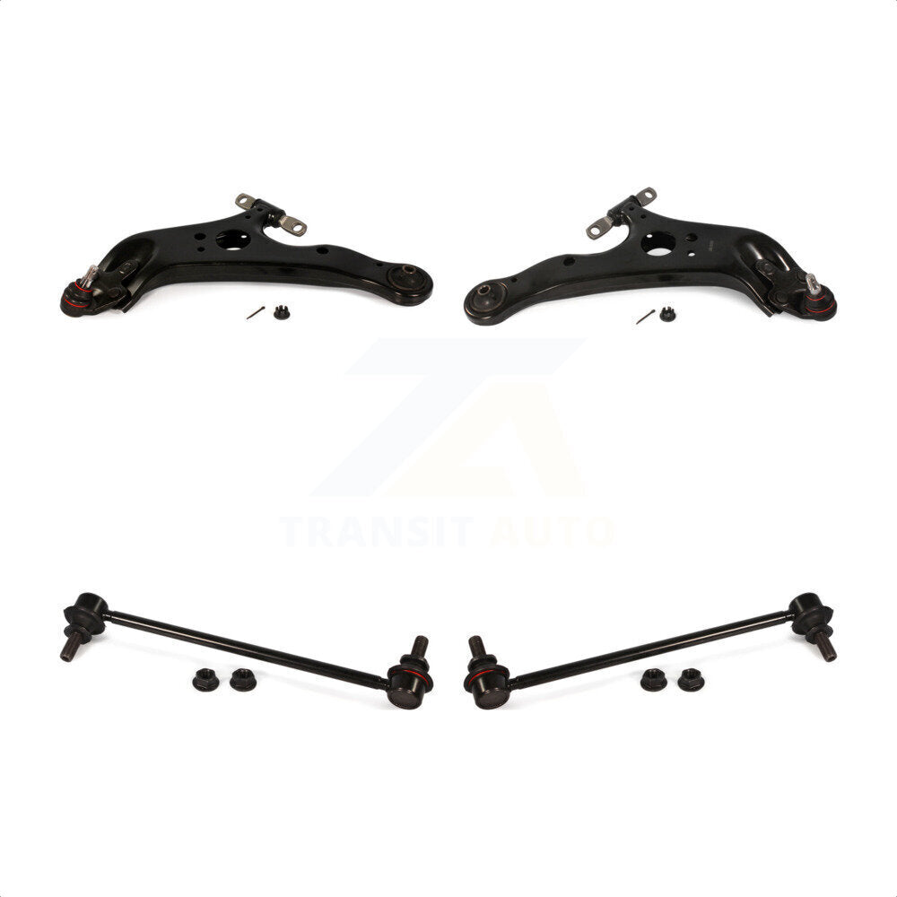 Front Suspension Control Arm And Ball Joint Assembly Stabilizer Bar Link Kit For 2011-2019 Toyota Sienna KTR-100157
