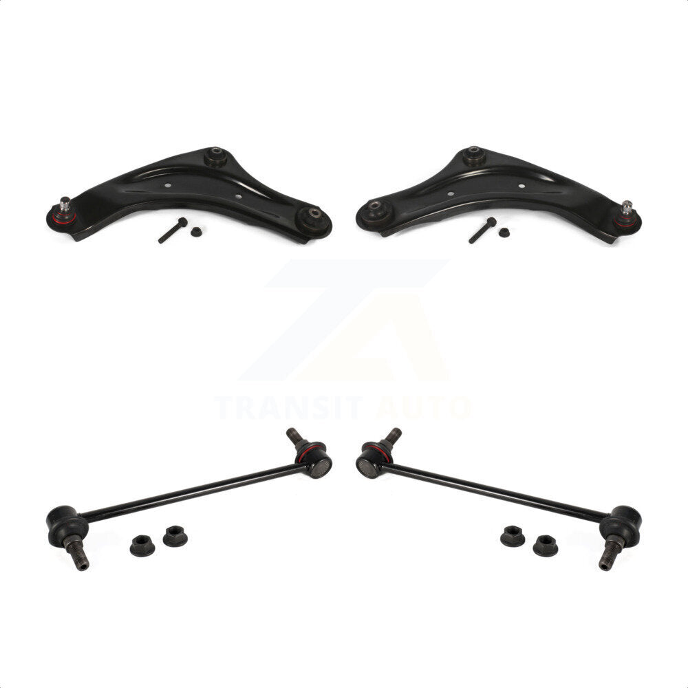 Front Suspension Control Arm And Ball Joint Assembly Stabilizer Bar Link Kit For 2013-2017 Nissan LEAF KTR-101744