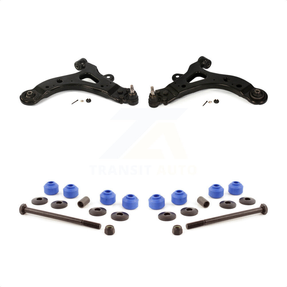 Front Suspension Control Arm And Ball Joint Assembly Stabilizer Bar Link Kit For Buick Rendezvous Pontiac Aztek KTR-100141