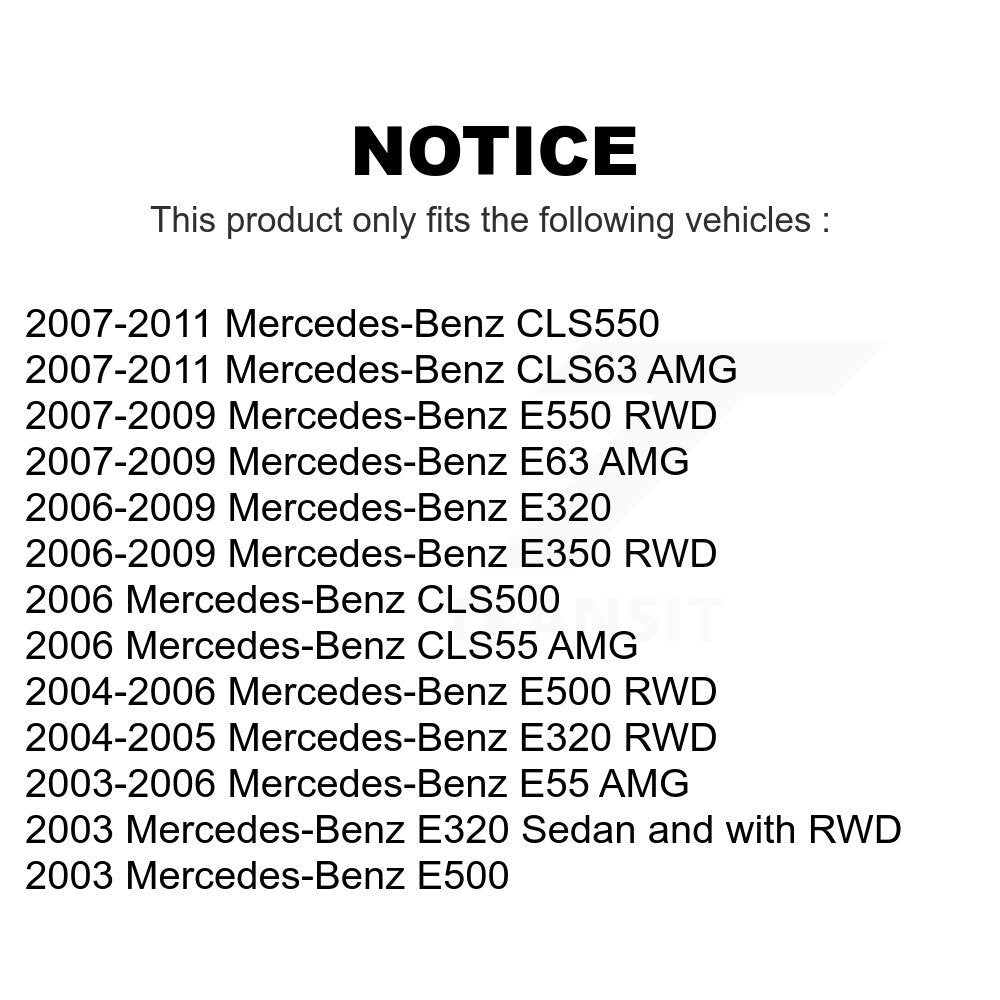 Front Suspension Control Arm And Ball Joint Assembly Stabilizer Bar Link Kit For Mercedes-Benz E350 E320 E500 CLS550 CLS500 E550 E55 AMG E63 CLS55 CLS63 KTR-100273