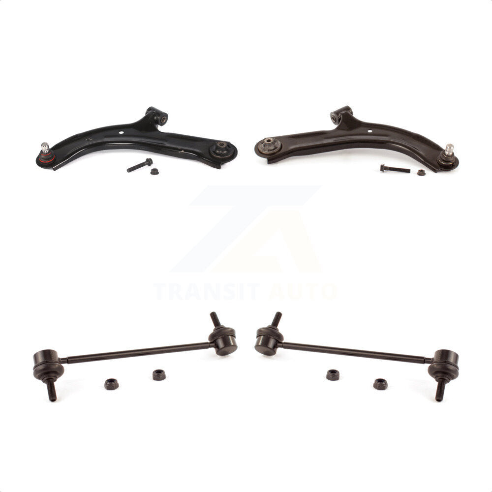 Front Suspension Control Arm And Ball Joint Assembly Stabilizer Bar Link Kit For Nissan Versa Cube KTR-100114