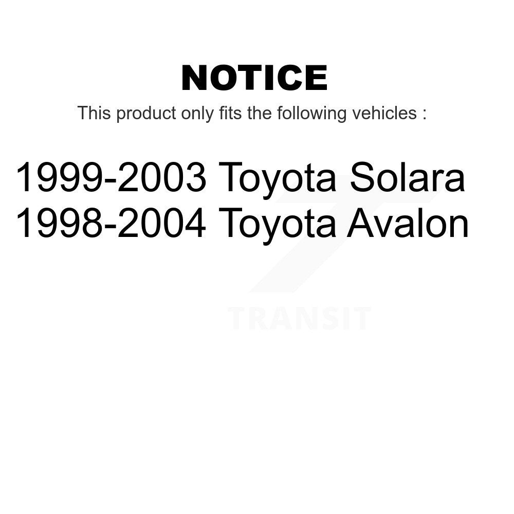 Front Suspension Control Arm And Ball Joint Assembly Stabilizer Bar Link Kit For Toyota Avalon Solara KTR-100223