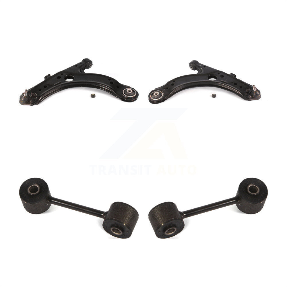 Front Suspension Control Arm And Ball Joint Assembly Stabilizer Bar Link Kit For Volkswagen Jetta Beetle Golf City KTR-100127