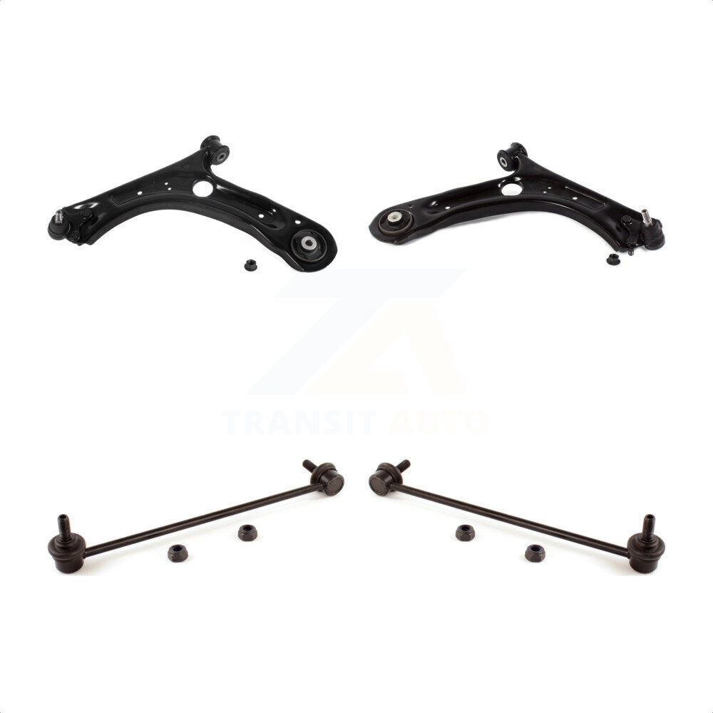 Front Suspension Control Arm And Ball Joint Assembly Stabilizer Bar Link Kit For Volkswagen Jetta KTR-101631