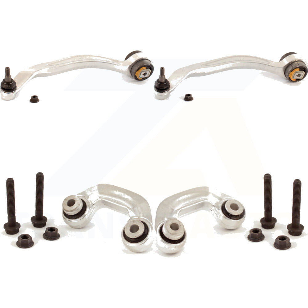 Front Suspension Control Arm And Ball Joint Assembly Stabilizer Bar Link Kit For Volkswagen Passat Audi A6 Quattro A4 S4 RS6 S6 KTR-100283