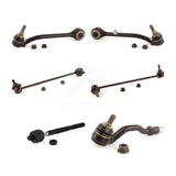 Front Suspension Control Arm And Ball Joint Assembly Steering Tie Rod End Stabilizer Bar Link Kit (6Pc) For 2010 BMW X3 KTR-101700