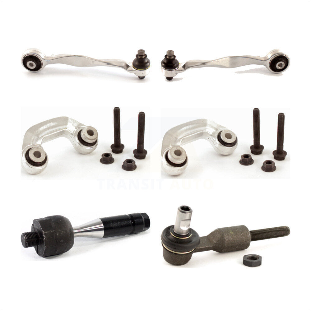 Front Suspension Control Arm And Ball Joint Assembly Steering Tie Rod End Stabilizer Bar Link Kit (6Pc) For Volkswagen Passat Audi A6 Quattro A4 KTR-101693