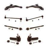 Front Suspension Control Arm And Ball Joint Assembly Steering Tie Rod End Stabilizer Bar Link Kit (8Pc) For 1998-2003 Toyota Sienna KTR-100466