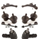 Front Suspension Control Arm And Ball Joint Assembly Steering Tie Rod End Stabilizer Bar Link Kit (8Pc) For 2001-2006 Hyundai Elantra KTR-100382