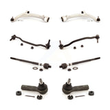 Front Suspension Control Arm And Ball Joint Assembly Steering Tie Rod End Stabilizer Bar Link Kit (8Pc) For 2005-2006 Nissan Altima KTR-100456