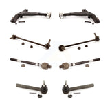 Front Suspension Control Arm And Ball Joint Assembly Steering Tie Rod End Stabilizer Bar Link Kit (8Pc) For 2005-2007 Nissan Murano KTR-100462