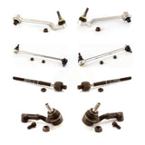 Front Suspension Control Arm And Ball Joint Assembly Steering Tie Rod End Stabilizer Bar Link Kit (8Pc) For 2006 BMW 325xi Sedan KTR-100624