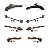 Front Suspension Control Arm And Ball Joint Assembly Steering Tie Rod End Stabilizer Bar Link Kit (8Pc) For 2007-2009 Lexus ES350 KTR-100542