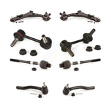 Front Suspension Control Arm And Ball Joint Assembly Steering Tie Rod End Stabilizer Bar Link Kit (8Pc) For 2007-2013 Mazda CX-9 KTR-100599