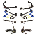 Front Suspension Control Arm And Ball Joint Assembly Steering Tie Rod End Stabilizer Bar Link Kit (8Pc) For 2007 Dodge Nitro KTR-100522