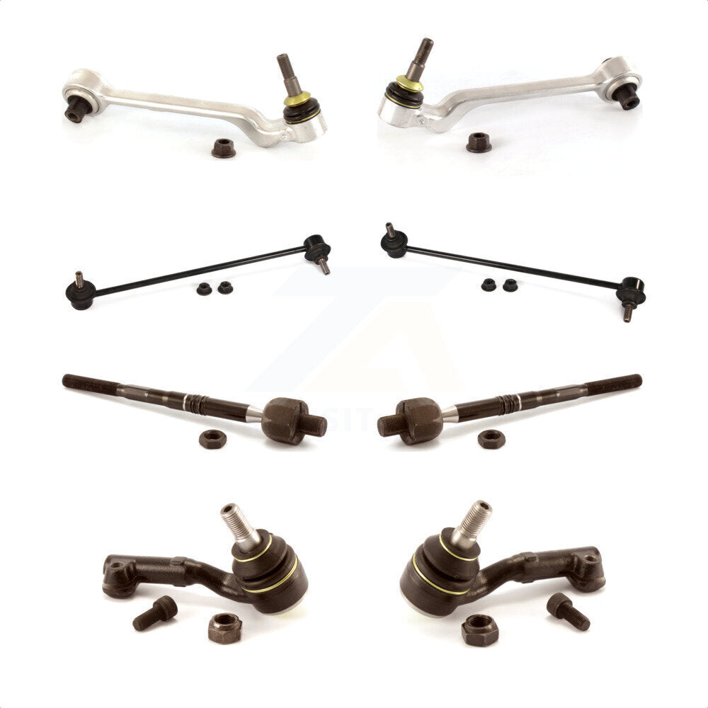 Front Suspension Control Arm And Ball Joint Assembly Steering Tie Rod End Stabilizer Bar Link Kit (8Pc) For 2009-2011 BMW 335i xDrive KTR-100625