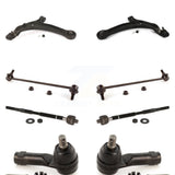Front Suspension Control Arm And Ball Joint Assembly Steering Tie Rod End Stabilizer Bar Link Kit (8Pc) For 2011-2017 Honda Odyssey KTR-100422