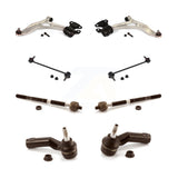 Front Suspension Control Arm And Ball Joint Assembly Steering Tie Rod End Stabilizer Bar Link Kit (8Pc) For 2015-2017 Ford C-Max KTR-104461