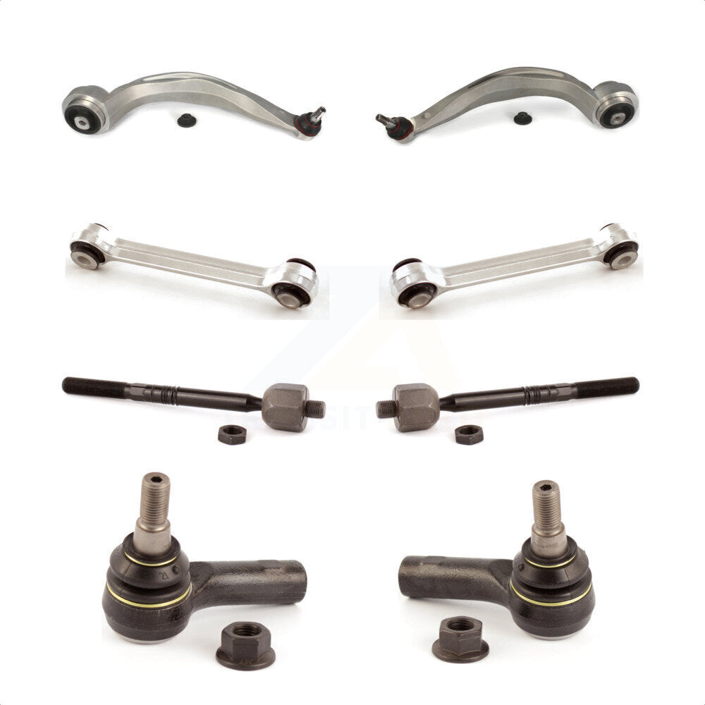 Front Suspension Control Arm And Ball Joint Assembly Steering Tie Rod End Stabilizer Bar Link Kit (8Pc) For 2015 Audi S4 KTR-100633
