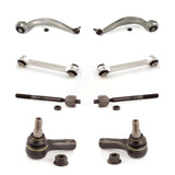 Front Suspension Control Arm And Ball Joint Assembly Steering Tie Rod End Stabilizer Bar Link Kit (8Pc) For 2015 Audi S4 KTR-100633
