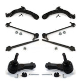 Front Suspension Control Arm And Ball Joint Assembly Steering Tie Rod End Stabilizer Bar Link Kit (8Pc) For Chevrolet HHR Pontiac G5 Pursuit K72-100121