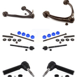 Front Suspension Control Arm And Ball Joint Assembly Steering Tie Rod End Stabilizer Bar Link Kit (8Pc) For Chevrolet Silverado 1500 GMC Sierra Tahoe KTR-101722