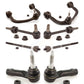 Front Suspension Control Arm And Ball Joint Assembly Steering Tie Rod End Stabilizer Bar Link Kit (8Pc) For Ford F-150 4WD KTR-100351