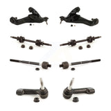 Front Suspension Control Arm And Ball Joint Assembly Steering Tie Rod End Stabilizer Bar Link Kit (8Pc) For Ford F-150 KTR-100562
