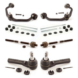 Front Suspension Control Arm And Ball Joint Assembly Steering Tie Rod End Stabilizer Bar Link Kit (8Pc) For Ford Ranger Mazda B3000 B2500 B4000 B2300 KTR-100343