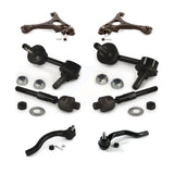 Front Suspension Control Arm And Ball Joint Assembly Steering Tie Rod End Stabilizer Bar Link Kit (8Pc) For Honda Civic 1.8L K72-101132