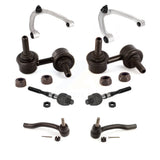 Front Suspension Control Arm And Ball Joint Assembly Steering Tie Rod End Stabilizer Bar Link Kit (8Pc) For INFINITI Q50 QX50 Q60 EX35 EX37 KTR-104444