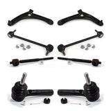 Front Suspension Control Arm And Ball Joint Assembly Steering Tie Rod End Stabilizer Bar Link Kit (8Pc) For Jeep Patriot Compass Dodge Caliber K72-100119