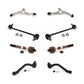 Front Suspension Control Arm And Ball Joint Assembly Steering Tie Rod End Stabilizer Bar Link Kit (8Pc) For Kia Optima Hyundai Azera K72-101129