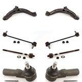 Front Suspension Control Arm And Ball Joint Assembly Steering Tie Rod End Stabilizer Bar Link Kit (8Pc) For Mazda MPV KTR-100384