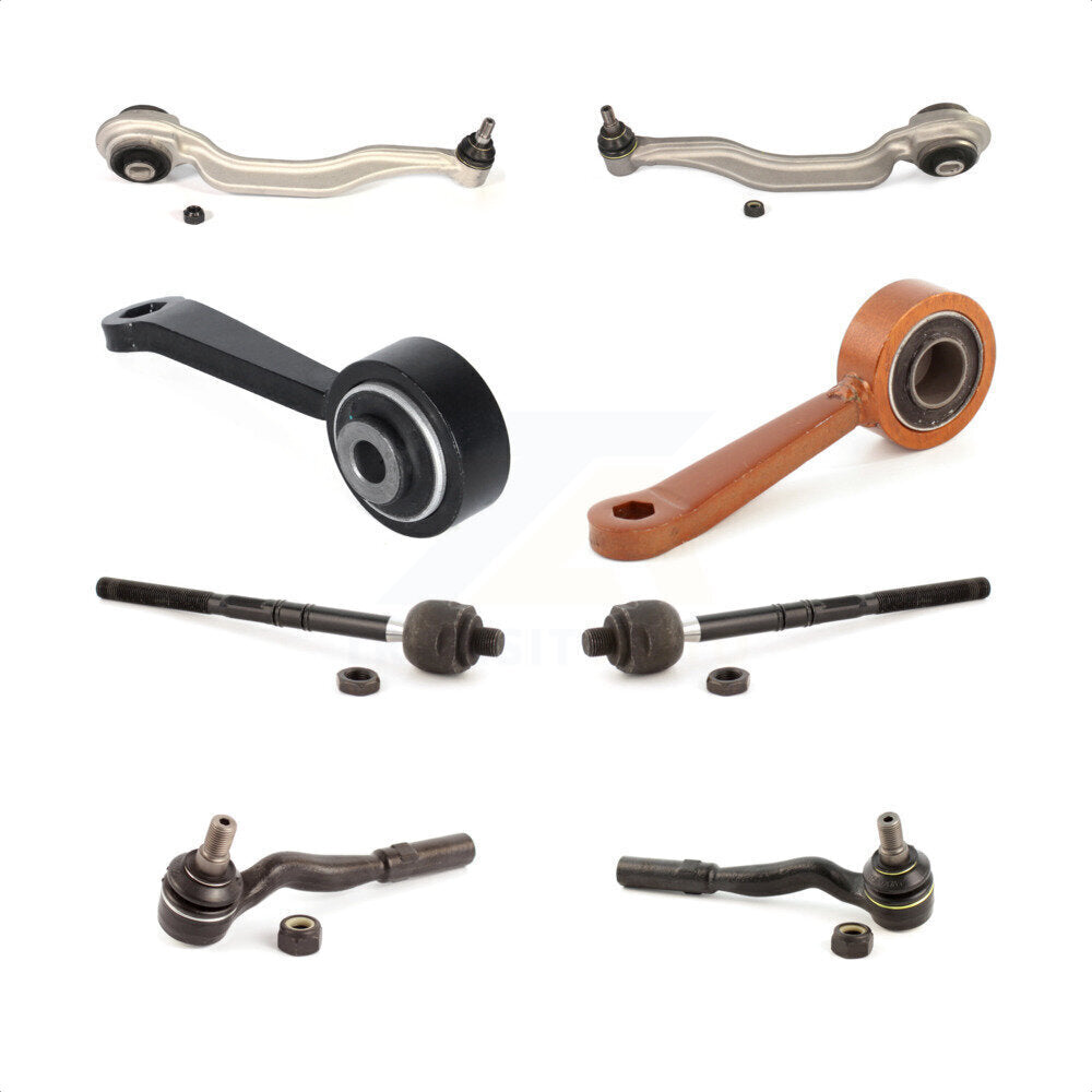 Front Suspension Control Arm And Ball Joint Assembly Steering Tie Rod End Stabilizer Bar Link Kit (8Pc) For Mercedes-Benz E350 E320 E500 CLS550 CLS500 E550 E55 AMG E63 CLS55 CLS63 KTR-100619