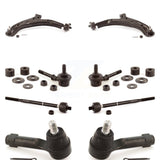 Front Suspension Control Arm And Ball Joint Assembly Steering Tie Rod End Stabilizer Bar Link Kit (8Pc) For Nissan Sentra KTR-100386
