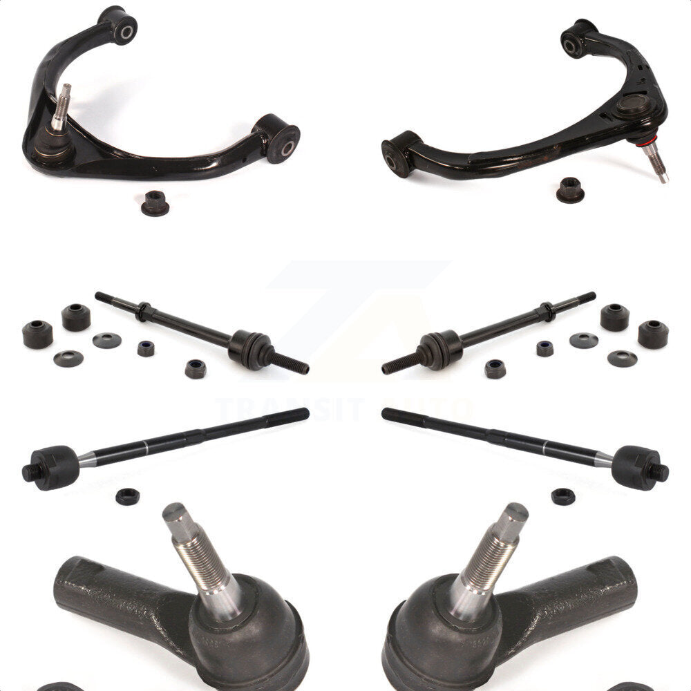 Front Suspension Control Arm And Ball Joint Assembly Steering Tie Rod End Stabilizer Bar Link Kit (8Pc) For Ram 1500 Classic KTR-101720