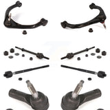 Front Suspension Control Arm And Ball Joint Assembly Steering Tie Rod End Stabilizer Bar Link Kit (8Pc) For Ram 1500 Classic KTR-101720