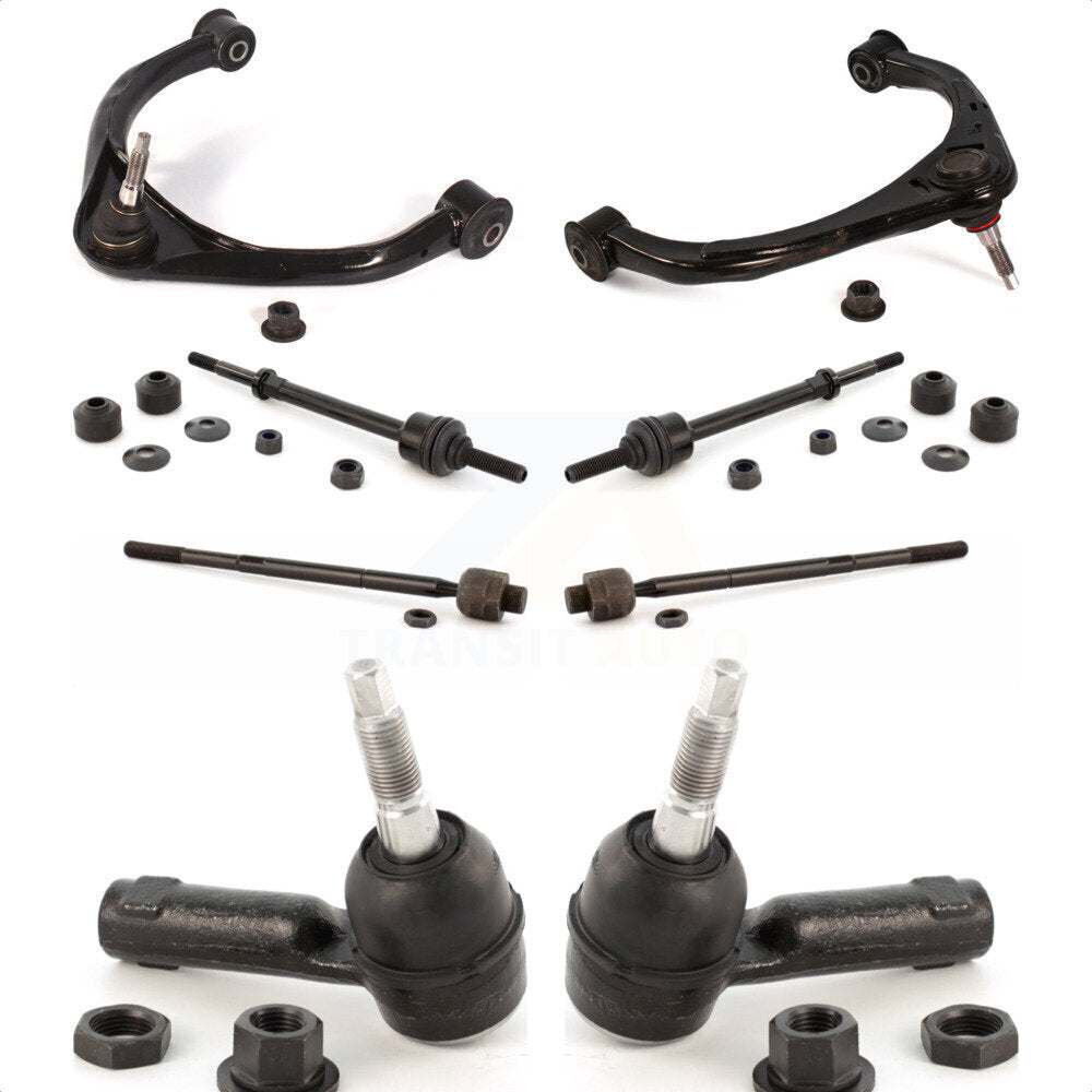 Front Suspension Control Arm And Ball Joint Assembly Steering Tie Rod End Stabilizer Bar Link Kit (8Pc) For Ram 1500 Dodge 4WD KTR-100338