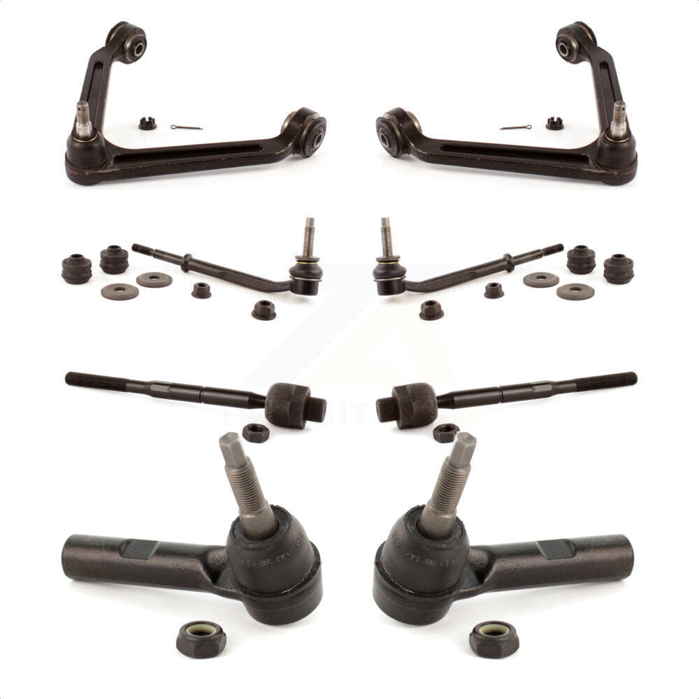 Front Suspension Control Arm And Ball Joint Assembly Steering Tie Rod End Stabilizer Bar Link Kit For Dodge Durango Chrysler Aspen KTR-100507