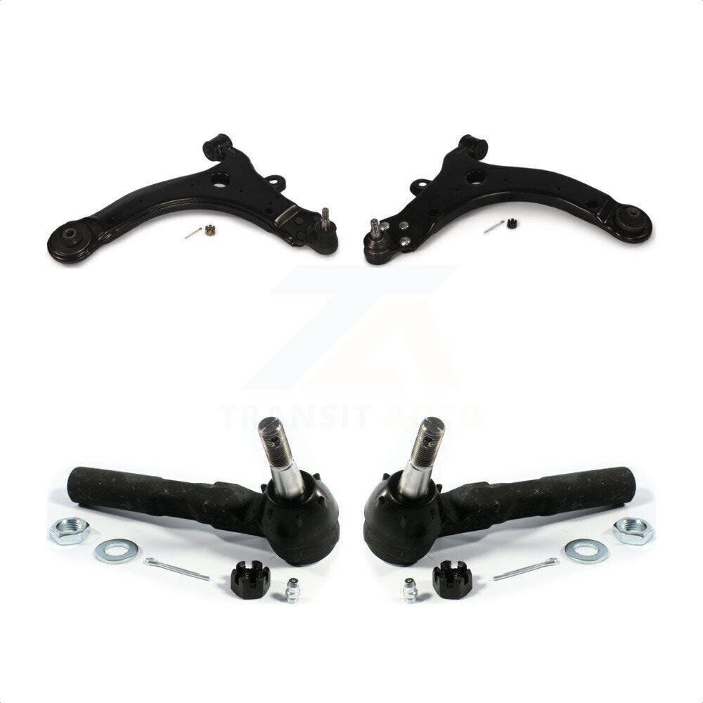 Front Suspension Control Arm And Tie Rod End Kit For 2005-2006 Chevrolet Uplander Buick Terraza Saturn Relay AWD K72-101057