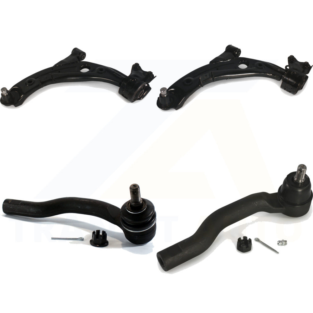 Front Suspension Control Arm And Tie Rod End Kit For 2007-2012 Mazda CX-7 K72-101011